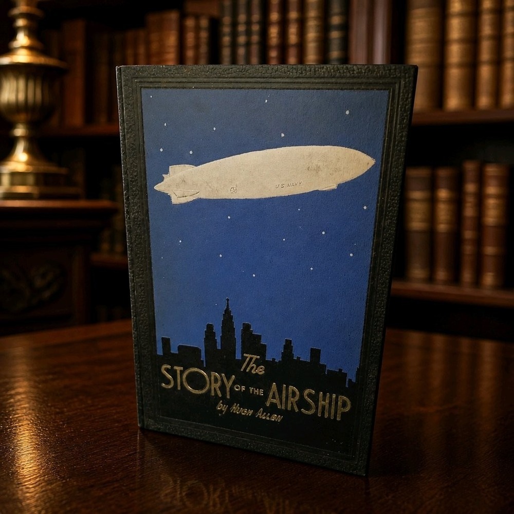 The Story of the Airship by Hugh Allen 1931, 7th Edition Vintage